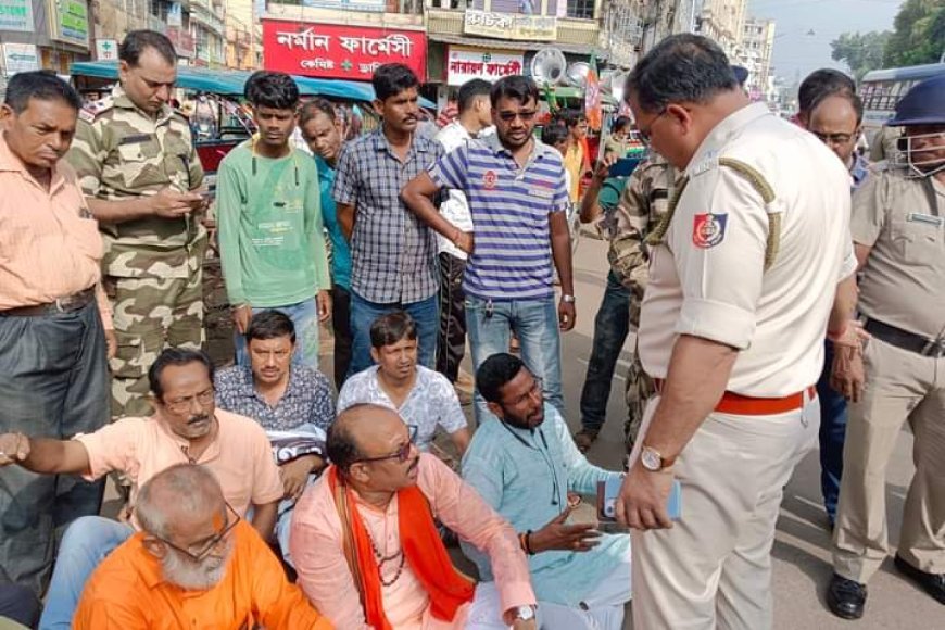 আটক বিজেপির বিধায়ক, বনধের সর্মথনে পুলিশের জালে বিজেপি কর্মী সমর্থকরা – Aaj Akhon